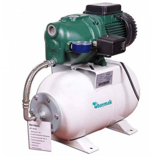 DAB JET 151 M - 1.5 HP 220V 50 LT TANKLI PAKET HİDROFOR ( 6 KAT - 12 DAİRE )