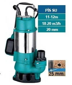 MOMENTUM PSP18-12/0.55 0.75HP-220V PİS SU DRENAJ DALGIÇ POMPASI