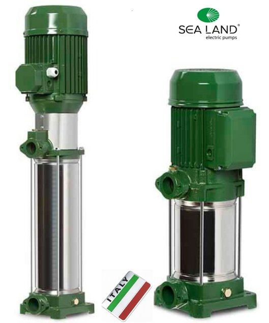 Sea Land MKV 9/5 T 1.5Hp 380V Noril Fanlı Dik Milli Çok Kademeli Pompa