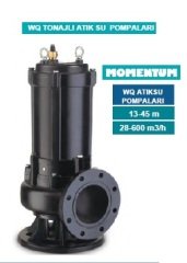 MOMENTUM 200WQ300-15-22    30HP-380V   DÖKÜM GÖVDELİ TONAJLI  ATIK  SU  DALGIÇ  POMPA