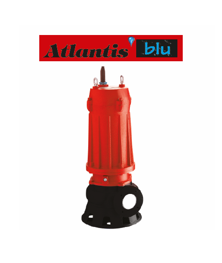 ATLANTİS WQ 36-5.5T - 7.5 HP 380V KAPALI TİP DÖKÜM FANLI DRENAJ DALGIÇ POMPA
