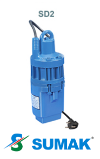 SD2 250W 220V 40 MT KABLOLU ELEKTROMANYETİK (TİTREŞİMLİ) DALGIÇ POMPA