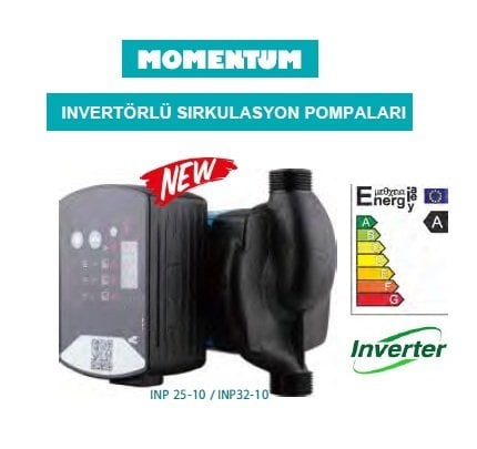 MOMENTUM INP 32-10/180 FREKANS KONVERTÖRLÜ SİRKÜLASYON POMPASI