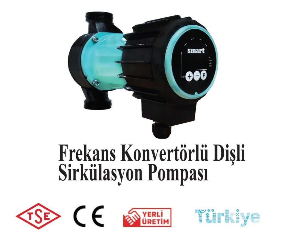 SMART SPM 32/8 180 inv FREKANS KONTROLLÜ DİŞLİ ECO DESIGN SİRKÜLASYON POMPASI