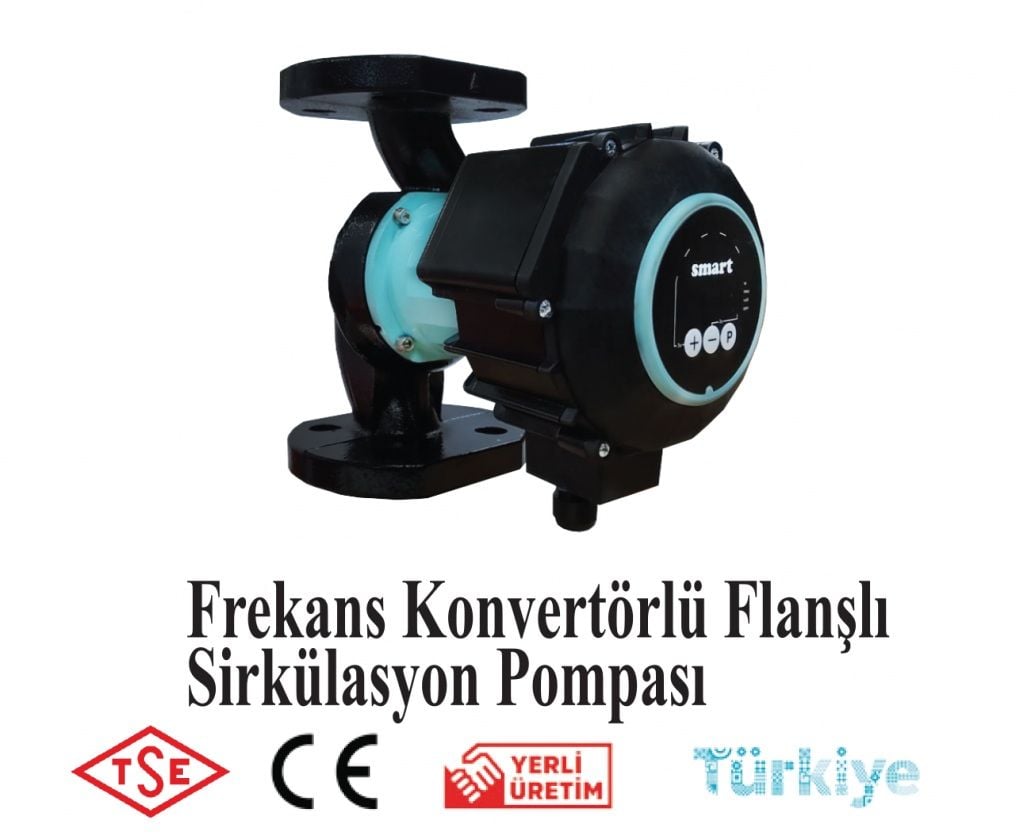 SMART SPM 40/10 220 F inv DN40 FREKANS KONTROLLÜ FLANŞLI ECO DESIGN SİRKÜLASYON POMPASI