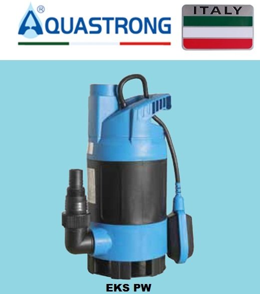 Aquastrong EKS-1000PW 1kW 220V Plastik Gövdeli Drenaj Dalgıç Pompa