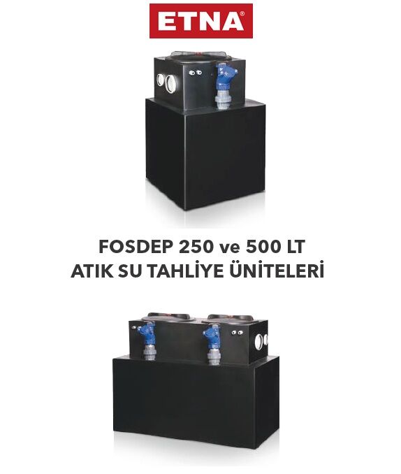 Etna FOSDEP 500 Atıksu Tahliye Ünitesi (Pompalar ayrıca satılmaktadır.)