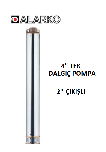 ALARKO 4SD16/16 DMD - 5.5 HP 4'' İNÇ TEK DALGIÇ POMPA KADEMESİ (2'') ÇIKIŞLI