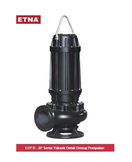 Etna EFP 30D-2P 4Hp 380V Pik Döküm Gövdeli Yüksek Debili Drenaj Dalgıç Pompa