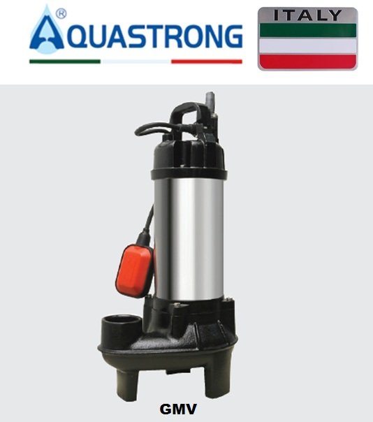 Aquastrong  GMV 200 T       1.5kW 380V    Kirli Su Ve Foseptik Dalgıç Pompa