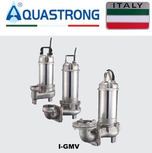 Aquastrong I-GMV 855 T 3.7kW 380V Komple Paslanmaz Çelik Foseptik Dalgıç Pompa