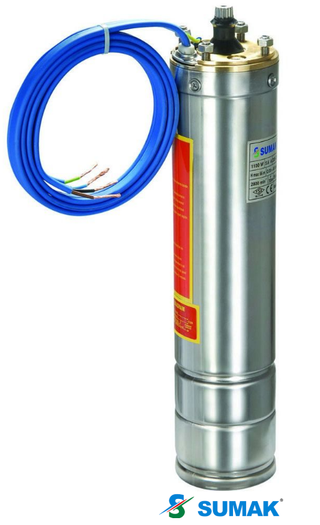 4SM20 2.HP 220V DERİN KUYU DALGIÇ MOTOR