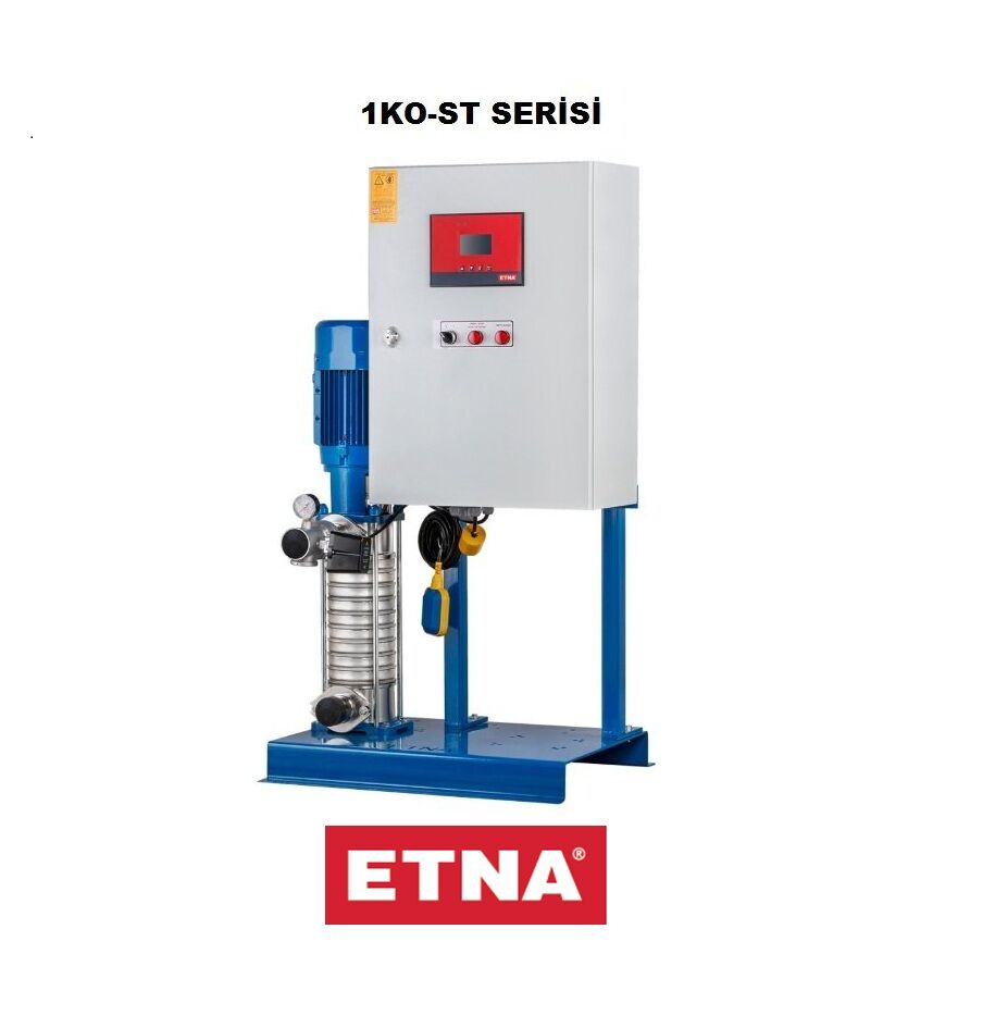 Etna 1KO-ST16/11-110 15Hp 380V Tek Pompalı Komple Paslanmaz Çelik Sabit Devirli Panolu Hidrofor (Aisi 304)