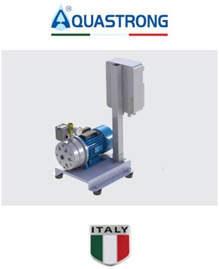 Aquastrong DC1 EDX 40-220 2.2kW 380V Tek Pompalı Yatay Paket Hidrofor