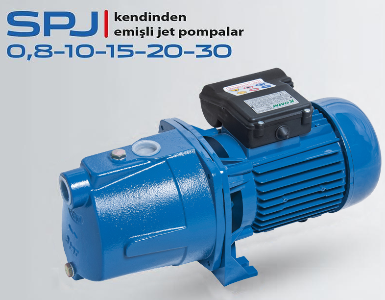 STAR SPJ 15 T - 1.5 HP 380V KENDİNDEN EMİŞLİ JET TİPİ POMPA