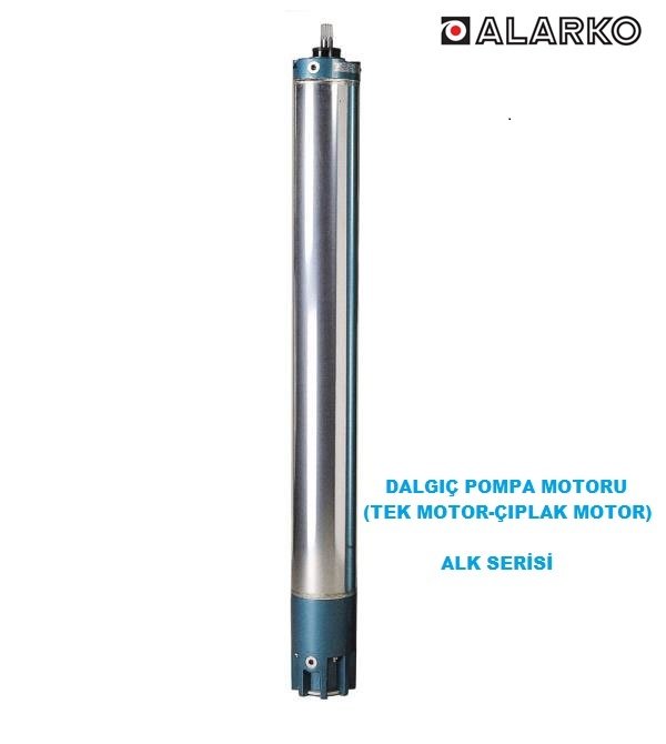 Alarko   ALK 10''  125      125Hp  380V    10'' Derin Kuyu Dalgıç Motor (Tek Motor)