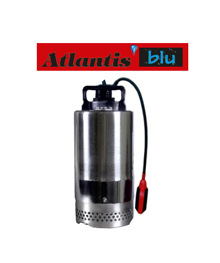 ATLANTİS SU 150M 2HP 220V PASLANMAZ ÇELİK DRENAJ DALGIÇ POMPA