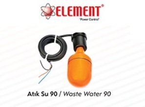 Element FTE-1500A 15 mt 90 Derece Açılı Çalışan Kauçuk Kablolu Atık Sıvı Flatörü