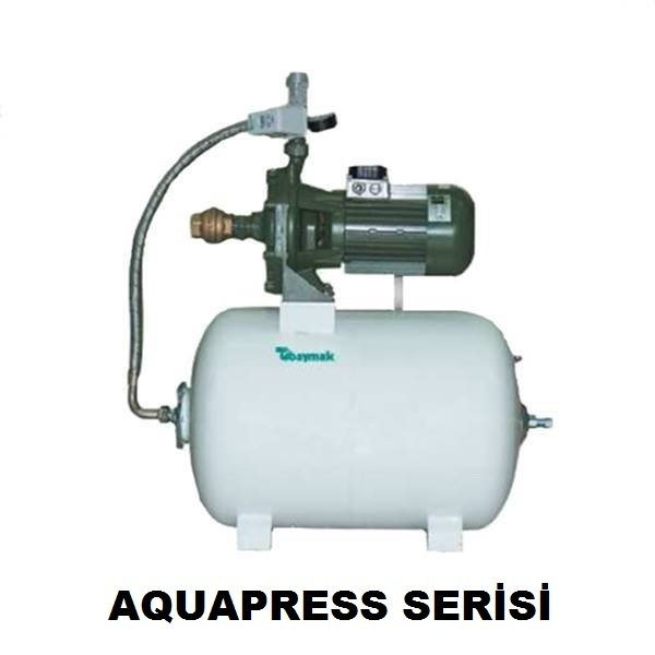 Dab Aquapress 1K 45/50 M 2 Hp 220V 50 Lt. Tanklı Paket Hidrofor (5 kat-20 daire)