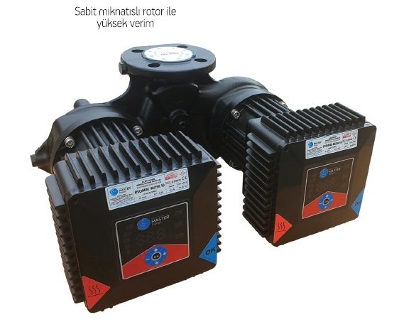 MASTER EVOMAG 65/340.08D - DN 65 İKİZ TİP FREKANS KONVERTÖRLÜ SİRKÜLASYON POMPA