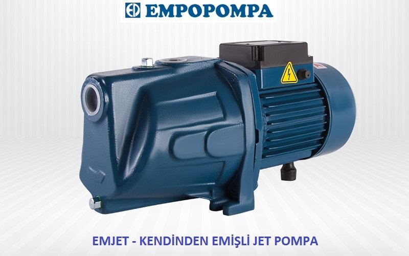 Empo EMJET 85 M 0.85 Hp 220V Kendinden Emişli Jet Pompa