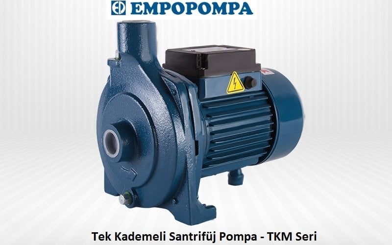 Empo TKM B 100 T 1Hp 380V Tek Kademeli Santrifüj Pompa