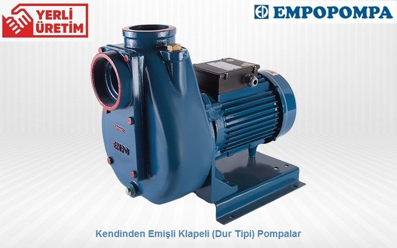 Empo EPD-K 200 2Hp 220V Kendinden Klapeli Santrifüj Pompa (DUR TİPİ)