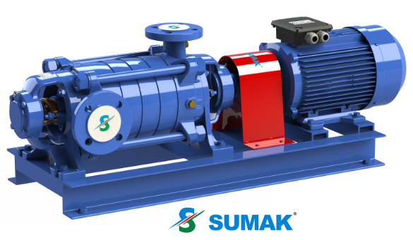 SYT80/4 25 HP 380V 1450d/d YATAY MİLLİ KADEMELİ POMPA