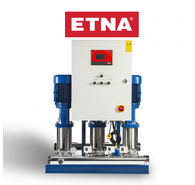 ETNA 3 PFK KI 32-8/150 - 3x20 HP 380V ÜÇ POMPALI KOMPLE PASLANMAZ ÇELİK POMPALI FREKANS İNVERTÖRLÜ HİDROFOR
