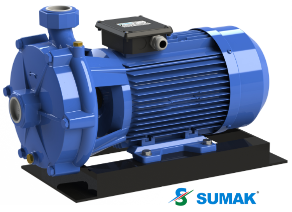 SMKT550-B 5.5 HP 380V ÇİFT KADEMELİ BRONZ ÇARKLI SANTRİFÜJ POMPA