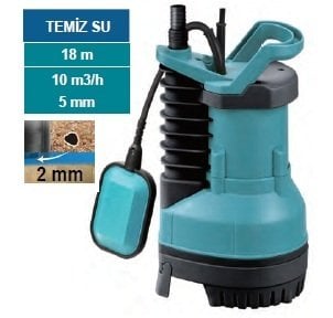 Momentum PKS-550-2P 500W-220V Plastik Gövdeli Keson Kuyu Pompa