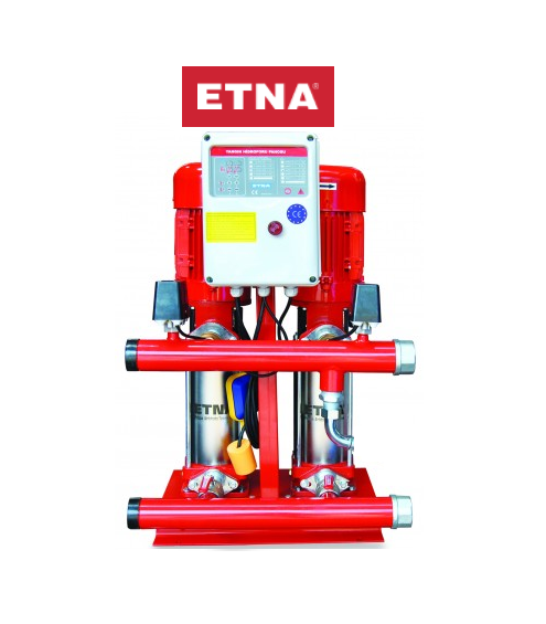 ETNA Y2 KO 10/12-55 - 2x7.5 HP 380V İKİ POMPALI ALARM KİTLİ YANGIN HİDROFORU