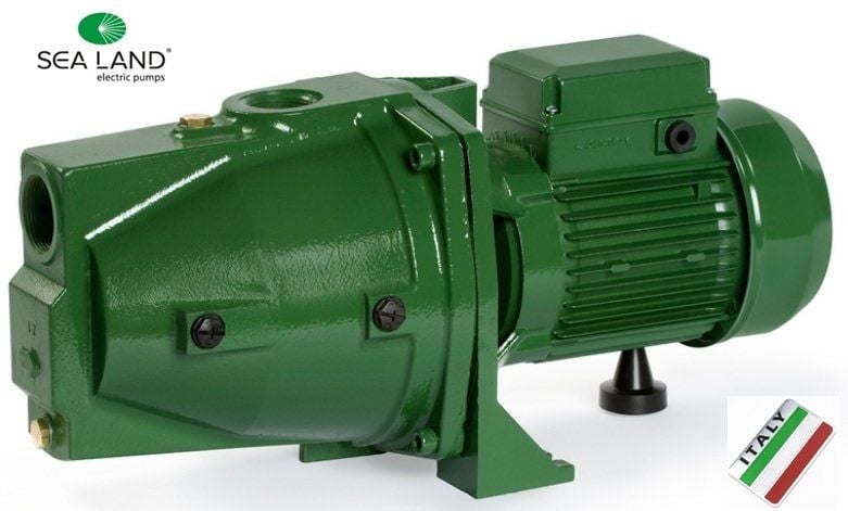 Sea Land JET 122 M 1.2Hp 220V Döküm Gövdeli Jet Pompa