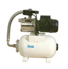 DAB EUROİNOX 50/50 M - 1.36 HP 220V 50 LT TANKLI PASLANMAZ ÇELİK GÖVDELİ PAKET HİDROFOR ( 8 KAT - 8 DAİRE )
