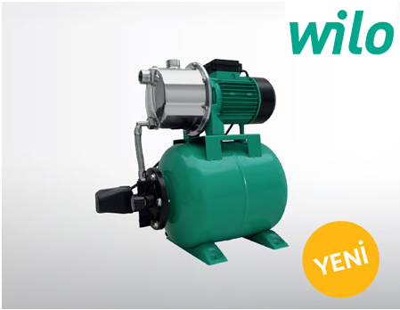 WİLO Aqua SPS MİNİ 19-4.48 - 1.8 HP 220V YATAY TANKLI PASLANMAZ ÇELİK PAKET HİDROFOR