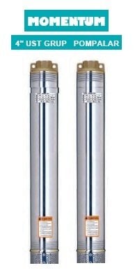 Momentum 4XRM3/2.2    3Hp 220V   4'' Dalgıç Pompa (Tek Pompa)