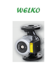 WELKO GPD 50-5F 380V TEK HIZLI FLANŞLI SICAK SU SİRKÜLASYON POMPASI