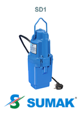 SD1 250W 220V 30 MT KABLOLU ELEKTROMANYETİK (TİTREŞİMLİ) DALGIÇ POMPA