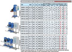 SUMAK, SHM12B, 300/6, 2x2.2kW, 220V, ÇİFT POMPALI DİJİTAL PANOLU HİDROFOR