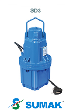 SD3 700W 220V 10 MT KABLOLU ELEKTROMANYETİK (TİTREŞİMLİ) DALGIÇ POMPA