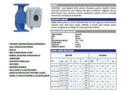 SUMAK SSP INV 40/15 DN40 220V Flanşlı Frekans Kontrollü Sirkülasyon Pomapası
