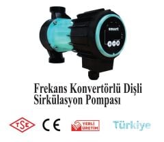 SMART  SPM  32/6 180 inv  FREKANS KONTROLLÜ DİŞLİ ECO DESIGN SİRKÜLASYON POMPASI