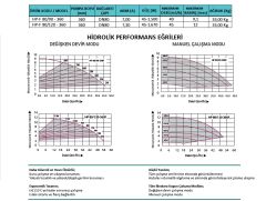 Prana  HP-F 100/80-350    DN 100  220V   Frekans Kontrollü Flanşlı Sirkülasyon Pompa