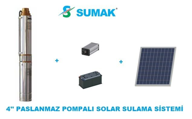 SUMAK 4SDM100 4\'\' PASLANMAZ DALGIÇ POMPA