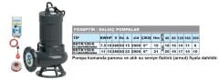 Sumak, SDTK 100/6, 10Hp, 380V, Pis Su, Foseptik, Dalgıç Pompa