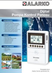 Alarko, D1-4000, TRİFAZE, 1HP-5.5HP, Dalgıç Pompa, Hidrofor, Dijital Kontrol Panosu (ELEKTRONİK)