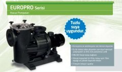 Dab EUROPRO 550 T   4kW  380V  Ön Filtreli Havuz Pompa-Havuz Sistemleri İçin Yüksek Kapasite Pompa-Tuzlu suya uygun