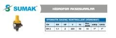 SUMAK SH 2 TİP   2Hp 220V  OTOMATİK BASINÇ KONTROL CİHAZLARI (HİDROMAT)