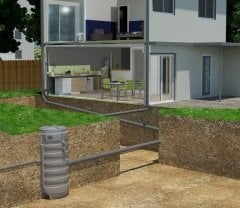 SFA SANIFOS 1300 2 GR S  220V Çift Pompalı Bıçaklı Foseptik  Atık Su Tahliye Cİhazı / MONOFAZE