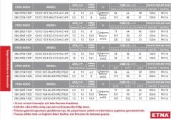 Etna Y2 KO 10/9-40+D10 PİLOTSUZ Paslanmaz Çelik Gövdeli 380V Yatay Pompalı Alarm Kitli Yangın Hidroforu (Dizel+Elektrikli)-Aisi 304